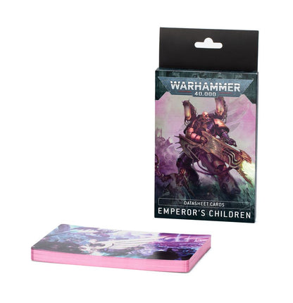 40K EMPEROR'S CHILDREN DATASHEET CARDS