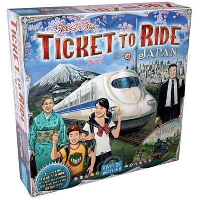 TICKET TO RIDE MAP 7: JAPAN & ITALY