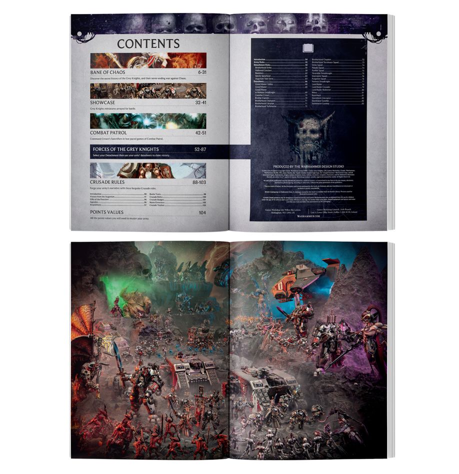 40K CODEX GREY KNIGHTS