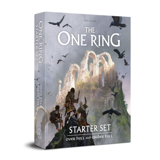 THE ONE RING RPG STARTER SET OVER HILL AND UNDER HILL