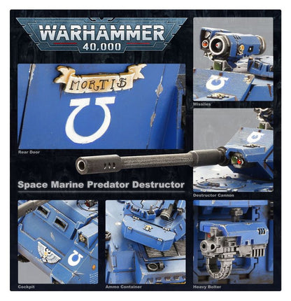 40K SPACE MARINES PREDATOR