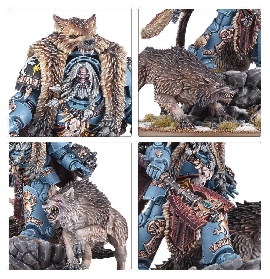 40K SPACE WOLVES LOGAN GRIMNAR