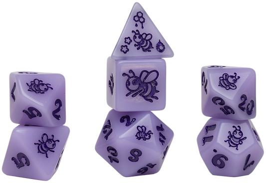 SIRIUS DICE 7-PC POLYHEDRAL: ROYAL NECTAR