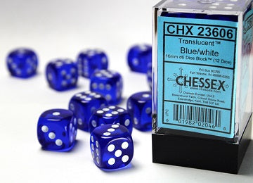 CHESSEX 16MM 12D6 DICE