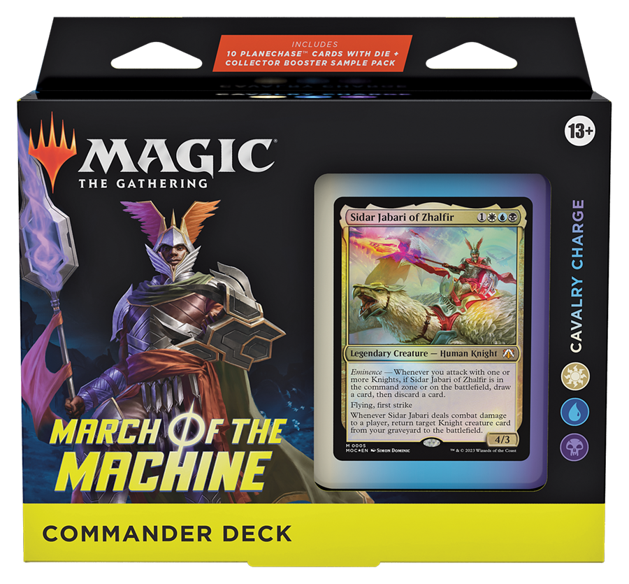 MTG MARCH OF THE MACHINES COMMANDER DECKS