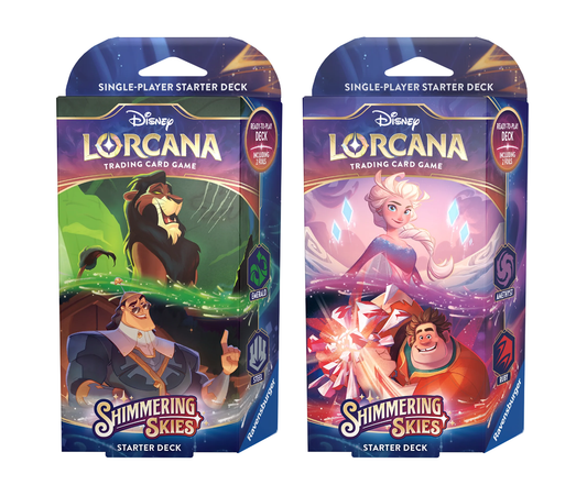 LORCANA SHIMMERING SKIES STARTER DECK: SCAR/KRONK