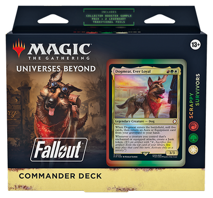 MTG FALLOUT COMMANDER DECKS