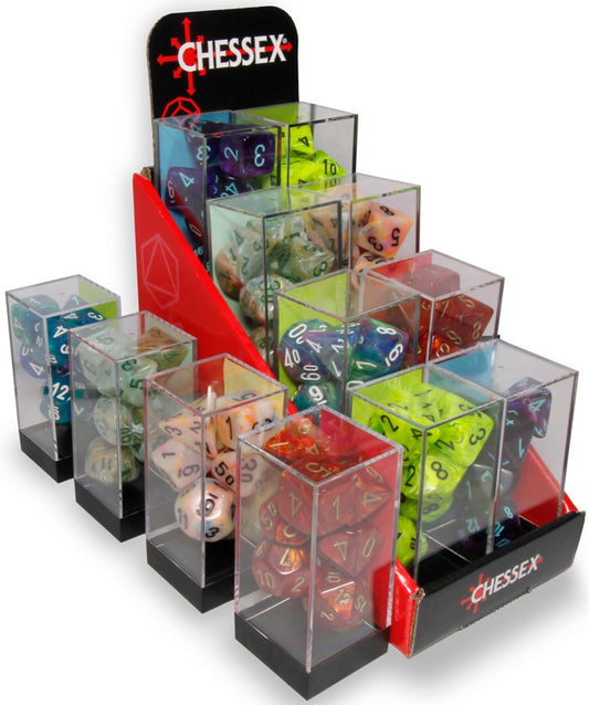 CHESSEX MEGA-HEDRAL 7PC DICE SET
