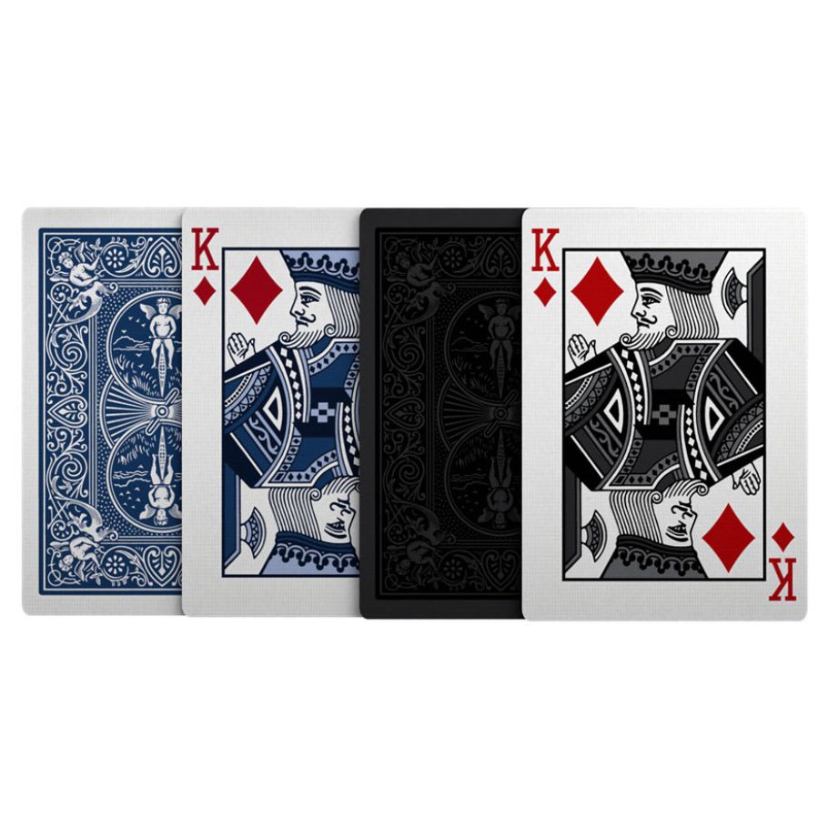 BICYCLE STANDARD PLAYING CARDS - TACTICAL FIELD BLACK