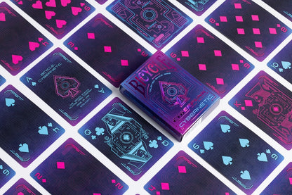 BICYCLE STANDARD PLAYING CARDS - CYBERPUNK CYBERNETIC