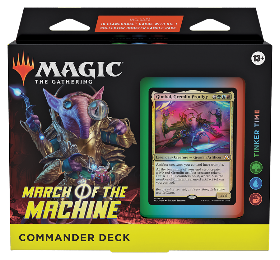 MTG MARCH OF THE MACHINES COMMANDER DECKS