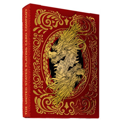 BICYCLE STANDARD PLAYING CARDS - RED DRAGON