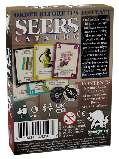 SEERS CATALOG