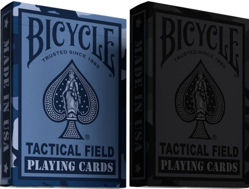 BICYCLE STANDARD PLAYING CARDS - TACTICAL FIELD NAVY