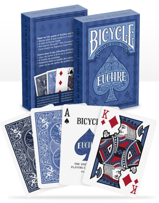 BICYCLE STANDARD PLAYING CARDS - EUCHRE