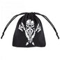 QWORKSHOP DICE BAG DWARVEN BLACK/WHITE