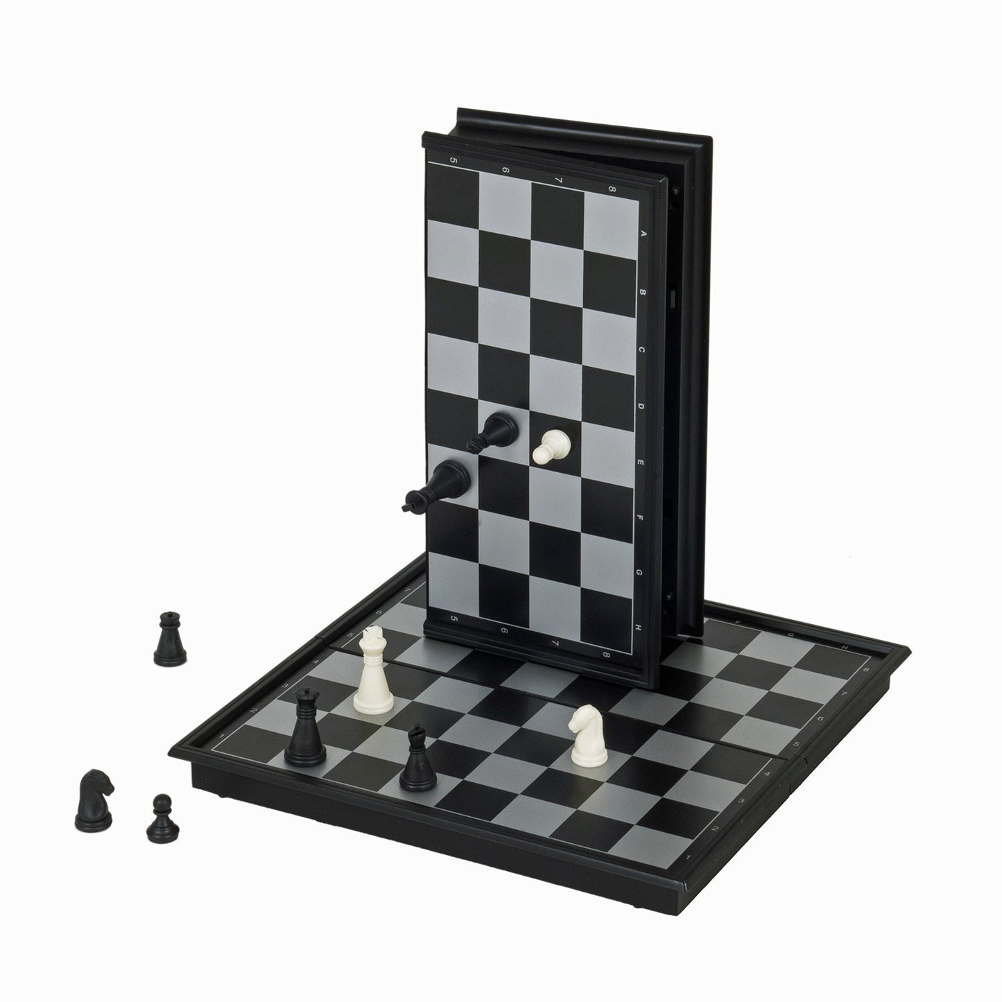 CHESS SET 8" FOLDING MAGNETIC