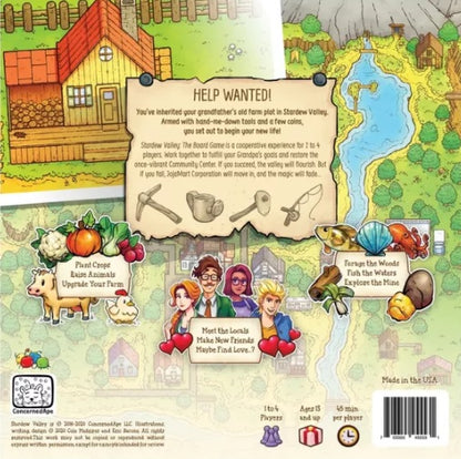 STARDEW VALLEY THE BOARD GAME