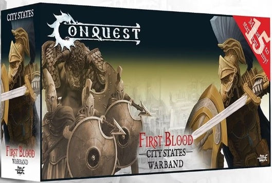 CONQUEST CITY STATES FIRST BLOOD WARBAND