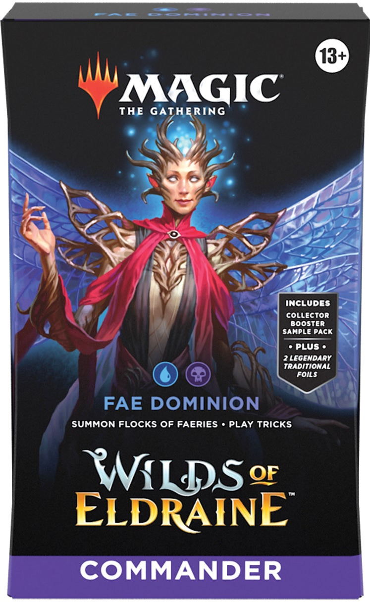 MTG WILDS OF ELDRAINE COMMANDER DECKS