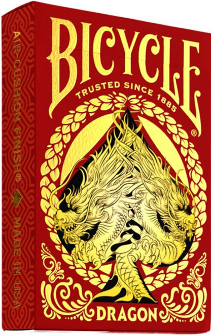 BICYCLE STANDARD PLAYING CARDS - RED DRAGON