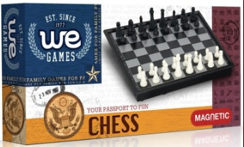 CHESS SET 8" FOLDING MAGNETIC