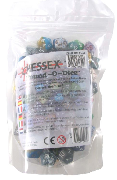 CHESSEX POUND O' DICE (POLYHEDRAL)
